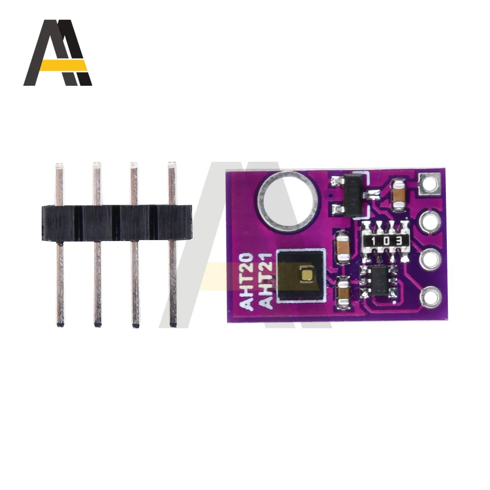 AHT20 AHT21 2.2V to 5.5V Temperature and Humidity Sensor Module -40℃ to 120℃ High Precision Sensor Automatic Control Automatic
AHT20 AHT21 2.2V to 5.5V Temperature and Humidity Sensor Module -40℃ to 120℃ High Precision Sensor Automatic Control Automatic