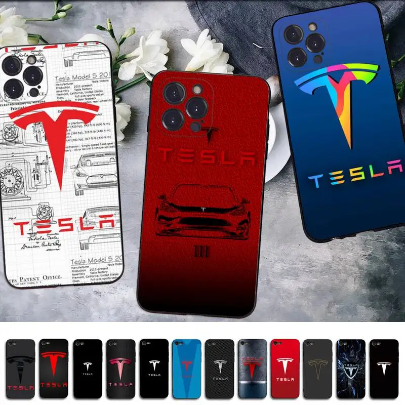 New Energy Car Tesla Logo Phone Case For iPhone 14 13 12 Mini 11 Pro XS Max X XR SE 6 7 8 Plus Soft Silicone Cover
New Energy Car Tesla Logo Phone Case For iPhone 14 13 12 Mini 11 Pro XS Max X XR SE 6 7 8 Plus Soft Silicone Cover
