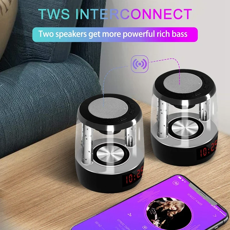 Super Nice Bluetooth Speaker Subwoofer Portable Colorful Bluetooth Speaker Light Touch Color Changing Small Light
Super Nice Bluetooth Speaker Subwoofer Portable Colorful Bluetooth Speaker Light Touch Color Changing Small Light