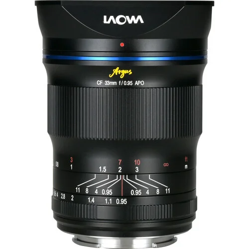 

Venus Optics Laowa Argus 33mm F/0.95 CF APO Lens For Sony E Canon EF-M Canon RF FUJIFILM X Nikon Z Sony E