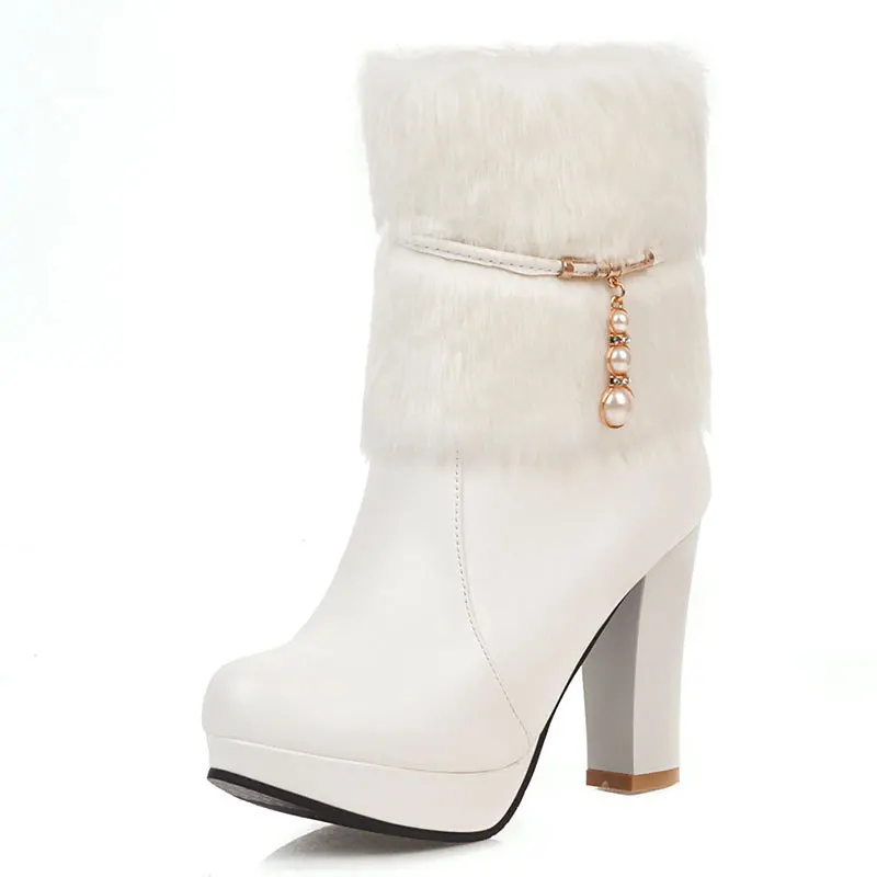 Women's Rubber Boots Shoes Plush Clogs Platform Round Toe Rain Ankle Low Large Size Fur Ladies Basic Fabric Solid PU Hoof Heels
Women's Rubber Boots Shoes Plush Clogs Platform Round Toe Rain Ankle Low Large Size Fur Ladies Basic Fabric Solid PU Hoof Heels