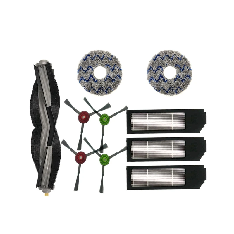 Vacuum Cleaner Main Side Brush Filter Rag Mop For Ecovacs T10 Turbo Replacement Accessories Set
Vacuum Cleaner Main Side Brush Filter Rag Mop For Ecovacs T10 Turbo Replacement Accessories Set