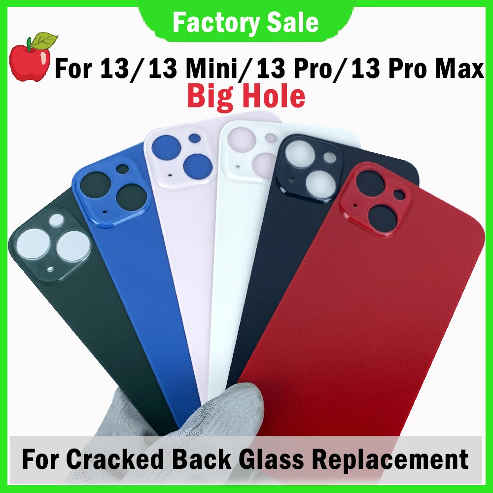 13 Pro Max Big Hole Back Battery Cover Door Rear Glass Housing Case For Iphonee 13 Broken Crack Back Glass Replacement
13 Pro Max Big Hole Back Battery Cover Door Rear Glass Housing Case For Iphonee 13 Broken Crack Back Glass Replacement