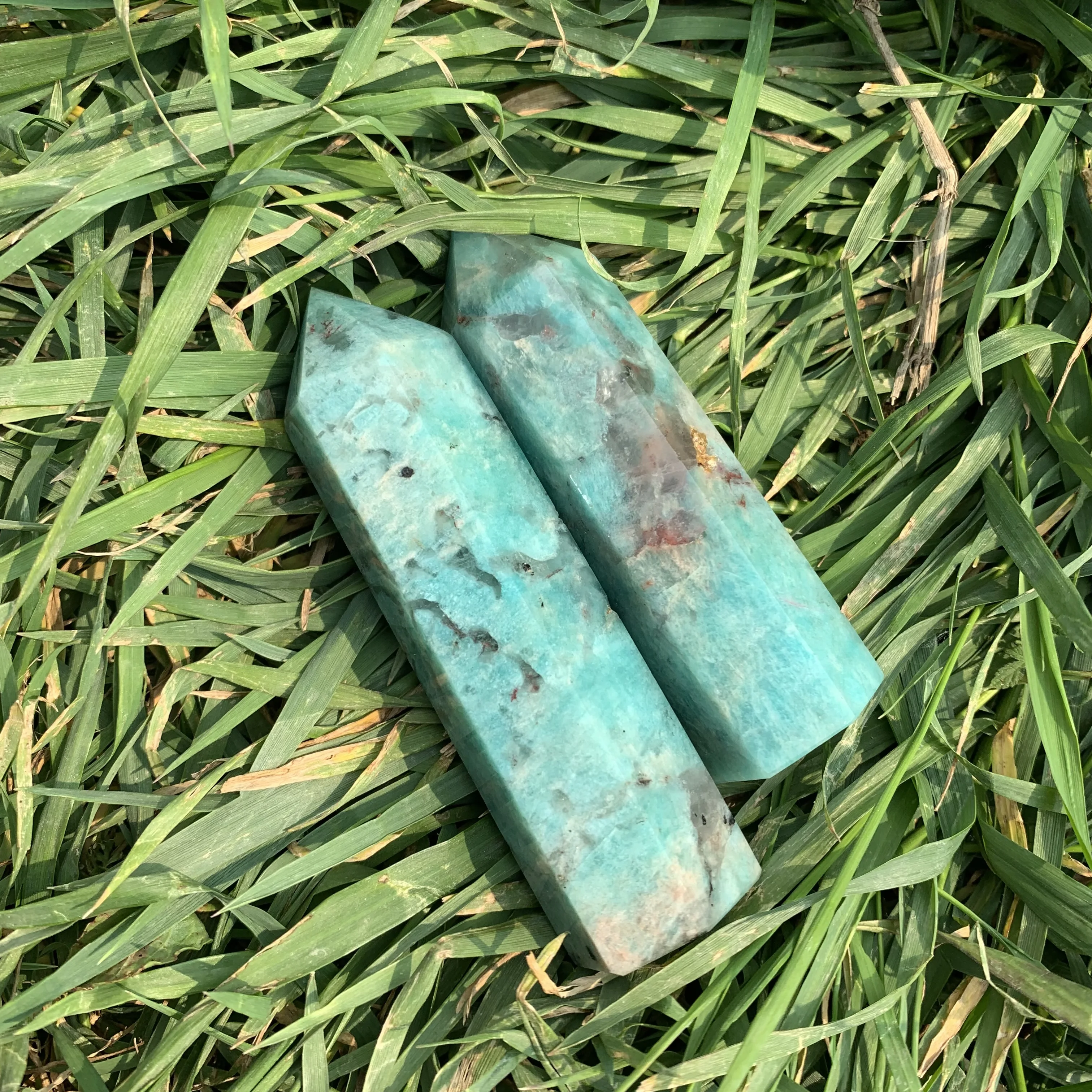 Drop Shipping Natural Amazonite Tower Reiki Healing Crystal Gemstone Point Singel Wand Wholesale
Drop Shipping Natural Amazonite Tower Reiki Healing Crystal Gemstone Point Singel Wand Wholesale