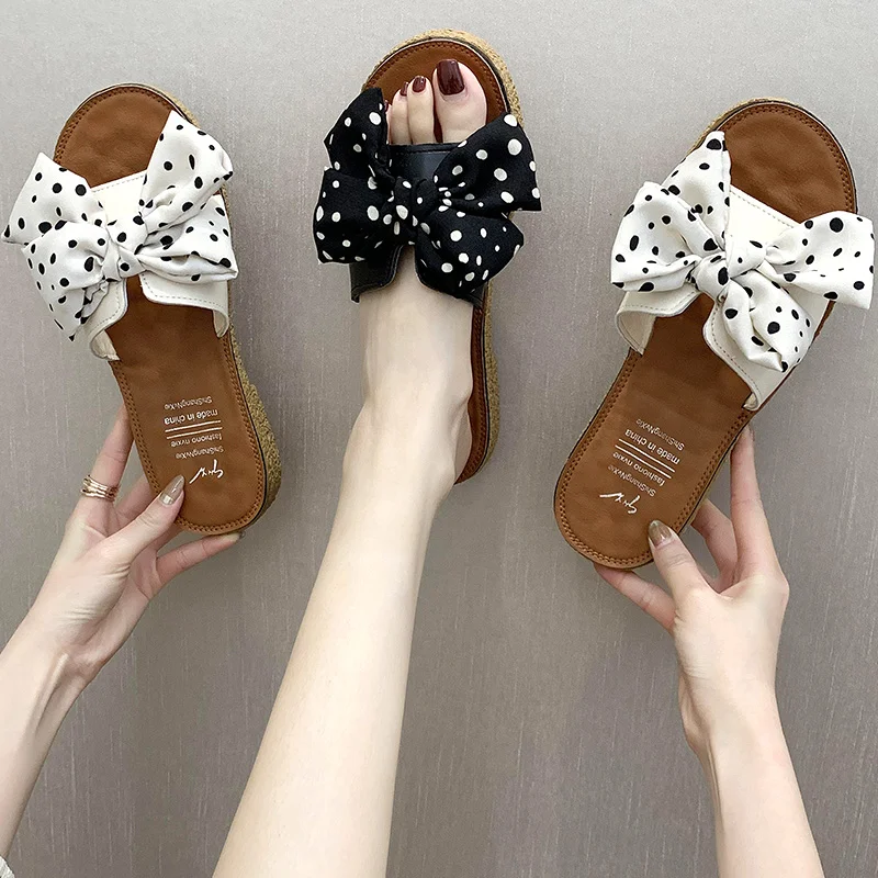 Shoes Butterfly-Knot Slippers Soft Slipers Women Slides Low Shale Female Beach Fashion Comfort Flat 2022 Sabot Luxury Summer Bas
Shoes Butterfly-Knot Slippers Soft Slipers Women Slides Low Shale Female Beach Fashion Comfort Flat 2022 Sabot Luxury Summer Bas
