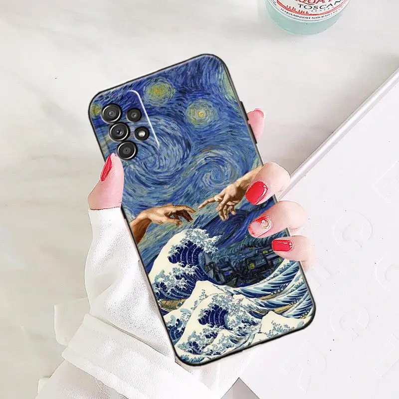 Creative Oil Painting Phone Case For Samsung A71 4G A50 A70 A32 5G A50S A41 A52 A51 4G A31 A72 A71 A60 A42 M93b Fashion Fundas
Creative Oil Painting Phone Case For Samsung A71 4G A50 A70 A32 5G A50S A41 A52 A51 4G A31 A72 A71 A60 A42 M93b Fashion Fundas