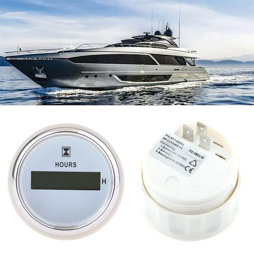 Accessories Retrofit Yacht Car RV Auto Boat Marine Round Gauge Digital Hour Meter
Accessories Retrofit Yacht Car RV Auto Boat Marine Round Gauge Digital Hour Meter