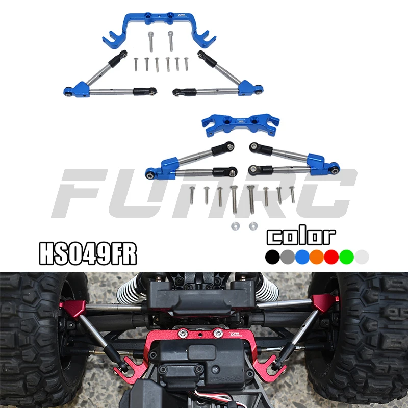 1/10 4WD HOSS 4X4 VXL 3S 90076-4 металлический алюминиевый сплав, передний и задний pros и con, противоскользящий стержень + фиксированный код для GPM TRAXXAS
1/10 4WD HOSS 4X4 VXL 3S 90076-4 металлический алюминиевый сплав, передний и задний pros и con, противоскользящий стержень + фиксированный код для GPM TRAXXAS