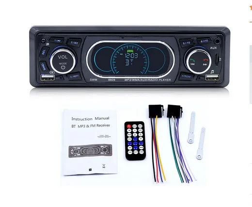 Multi-function Bluetooth FM Transmitter Car Mp3 Player Dual USB Fast Charging Hands Free Call Wireless Radio Audio Adapter
Multi-function Bluetooth FM Transmitter Car Mp3 Player Dual USB Fast Charging Hands Free Call Wireless Radio Audio Adapter