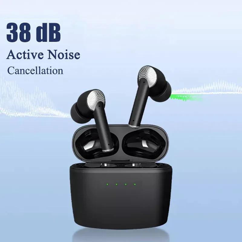 J8 TWS Wireless Bluetooth 5.2 Headphones Active Noise Cancellation Headphones Low latency Earbuds with microphone waterproof
J8 TWS Wireless Bluetooth 5.2 Headphones Active Noise Cancellation Headphones Low latency Earbuds with microphone waterproof