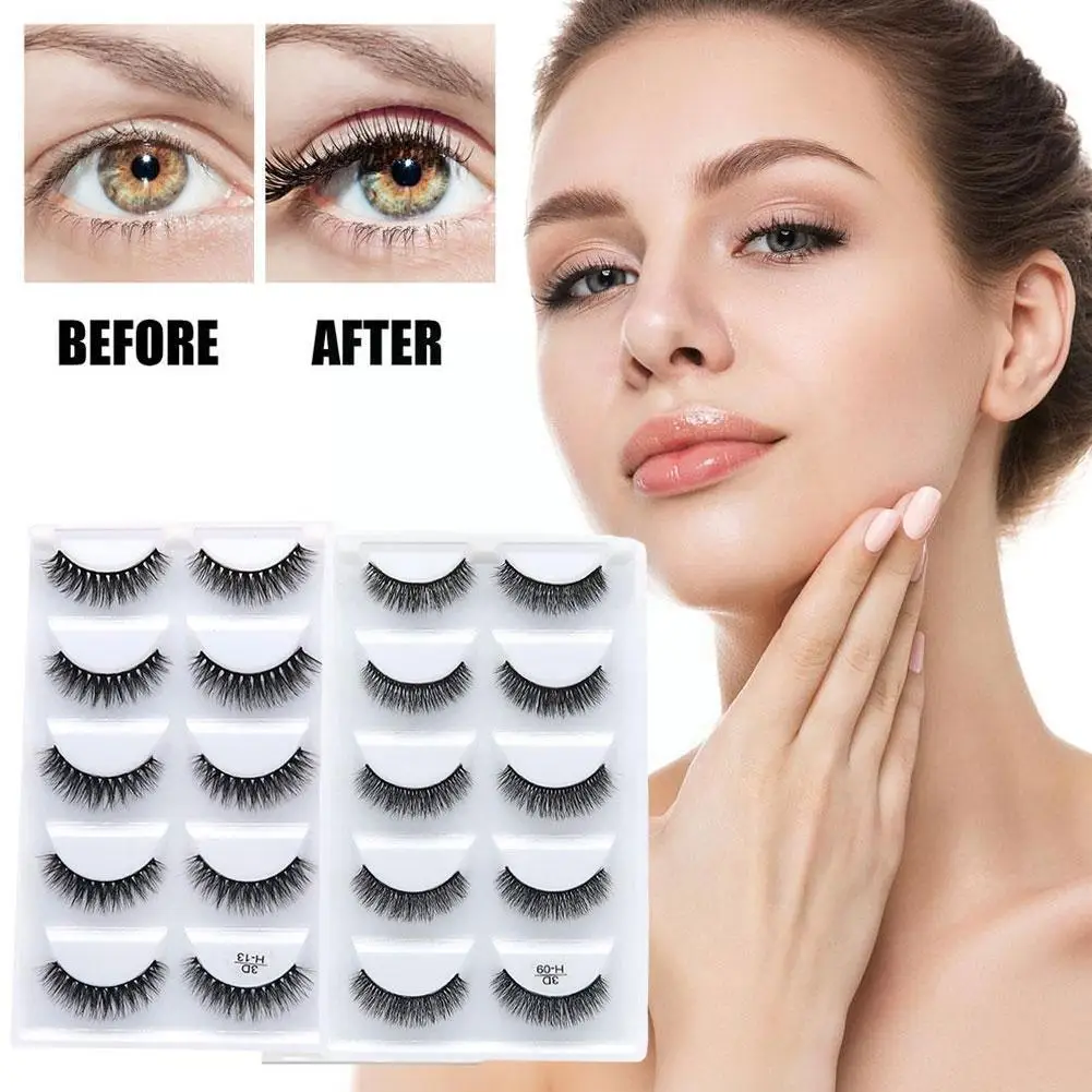 5Pair 3D Mink Lashes Natural Eyelash Dramatic False Maquiagem Cils Eyelashes Extension Eyelash Makeup Fake Faux G9Q9
5Pair 3D Mink Lashes Natural Eyelash Dramatic False Maquiagem Cils Eyelashes Extension Eyelash Makeup Fake Faux G9Q9