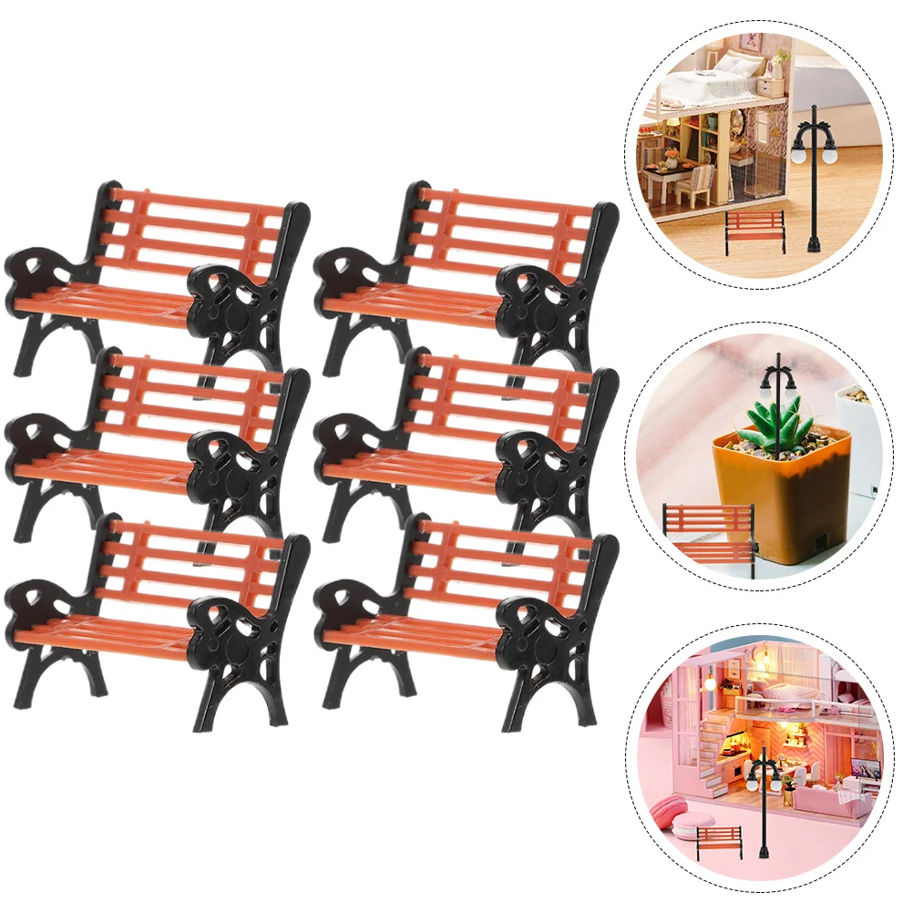 6 Pcs Fairy Figurine Bench Fairy Miniature Accessories Figurines Miniatures Train Platform Bench Miniature Garden Bench
6 Pcs Fairy Figurine Bench Fairy Miniature Accessories Figurines Miniatures Train Platform Bench Miniature Garden Bench