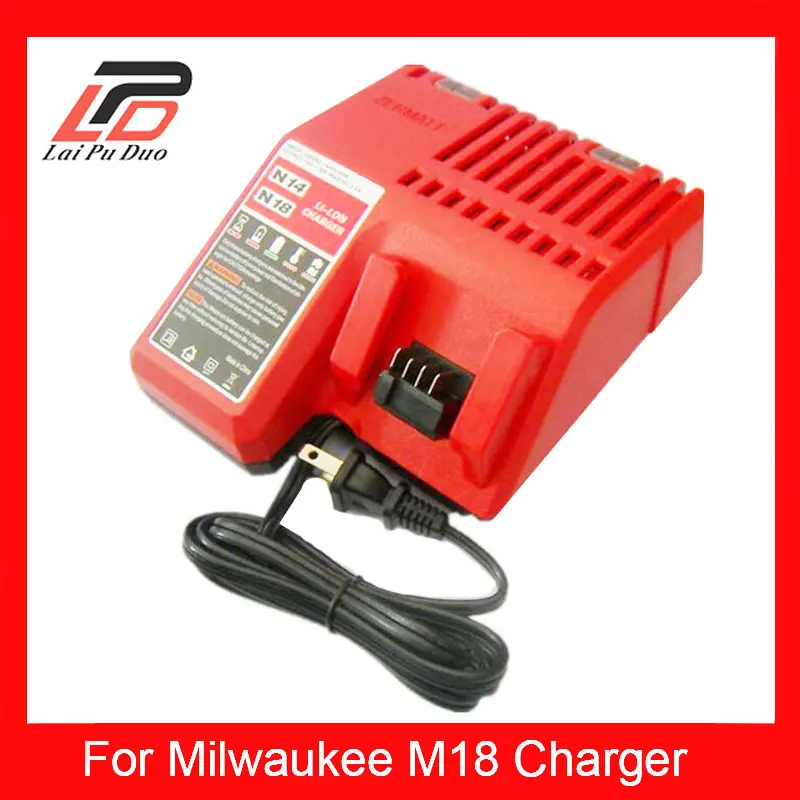 Replacement &M18 Battery Charger for Milwaukee 18V 48-11-1850 48-11-1840 48-11-1815 48-11-1828 48-11-1820 48-11-1822
Replacement &M18 Battery Charger for Milwaukee 18V 48-11-1850 48-11-1840 48-11-1815 48-11-1828 48-11-1820 48-11-1822