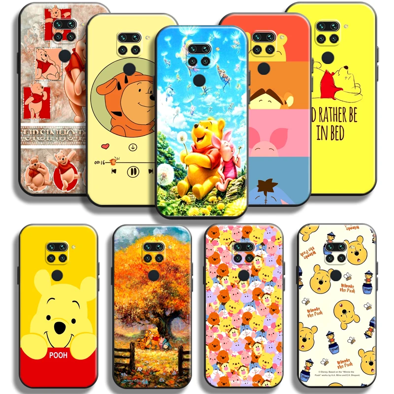 Cute Cartoon Winnie The Pooh Phone Case For Xiaomi Redmi Note 9 Pro Redmi Note 9 9T 5G Soft Liquid Silicon Black Funda Carcasa
Cute Cartoon Winnie The Pooh Phone Case For Xiaomi Redmi Note 9 Pro Redmi Note 9 9T 5G Soft Liquid Silicon Black Funda Carcasa