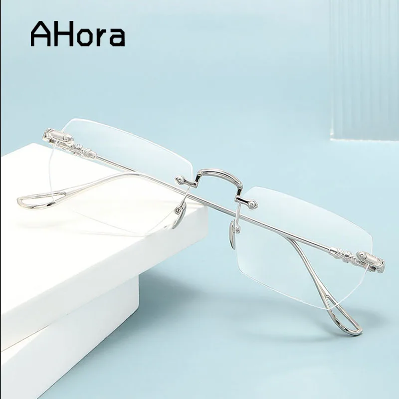 Ahora Ultralight Rimless Reading Glasses for Men Women 2022 Luxury Brand Presbyopic Eyeglasses Anti Blue Light Eyewear Diopters
Ahora Ultralight Rimless Reading Glasses for Men Women 2022 Luxury Brand Presbyopic Eyeglasses Anti Blue Light Eyewear Diopters