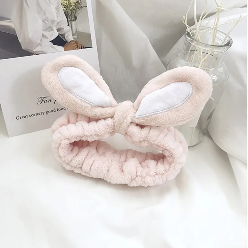 New Fashion Ladies Girl Rabbit Ears Hairband Elastic Headwear Hair Accessories Cotton Makeup Wash Face Makeup Remover Tool
New Fashion Ladies Girl Rabbit Ears Hairband Elastic Headwear Hair Accessories Cotton Makeup Wash Face Makeup Remover Tool