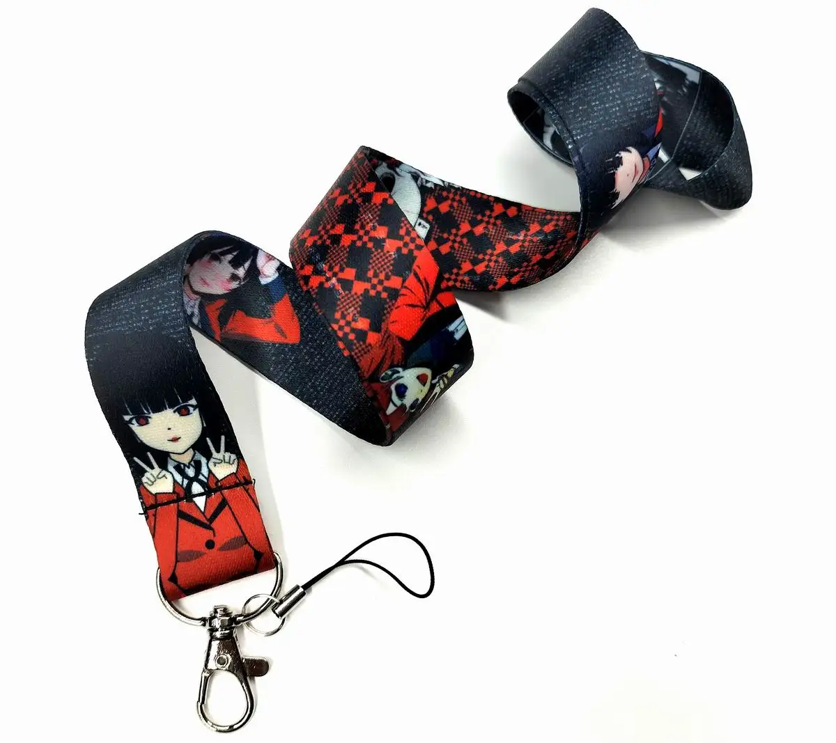Мультяшный шнурок для ключей KAKEGURUI, держатель для ID, брелок для телефона с животными, аксессуары для телефона D047
Мультяшный шнурок для ключей KAKEGURUI, держатель для ID, брелок для телефона с животными, аксессуары для телефона D047