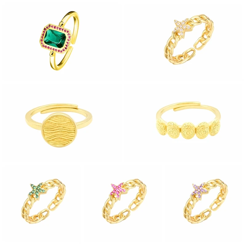 Aide Big Rectangle Green Zircon Adjustable Rings For Women Gift Colored Crystal Flower Chain Shape Opening Ring Party Jewelry
Aide Big Rectangle Green Zircon Adjustable Rings For Women Gift Colored Crystal Flower Chain Shape Opening Ring Party Jewelry