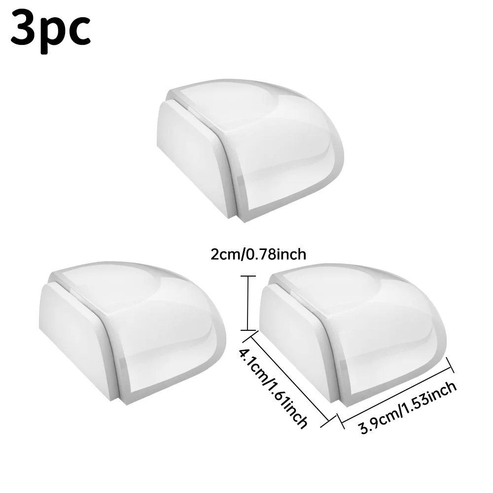 Пробка дверная прозрачная самоклеящаяся, без отверстий, 1 шт. 
Пробка дверная прозрачная самоклеящаяся, без отверстий, 1 шт.