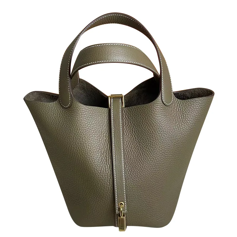 2023 New Genuine Leather Premium High Capacity Versatile Vegetable Basket Bucket Bag
2023 New Genuine Leather Premium High Capacity Versatile Vegetable Basket Bucket Bag