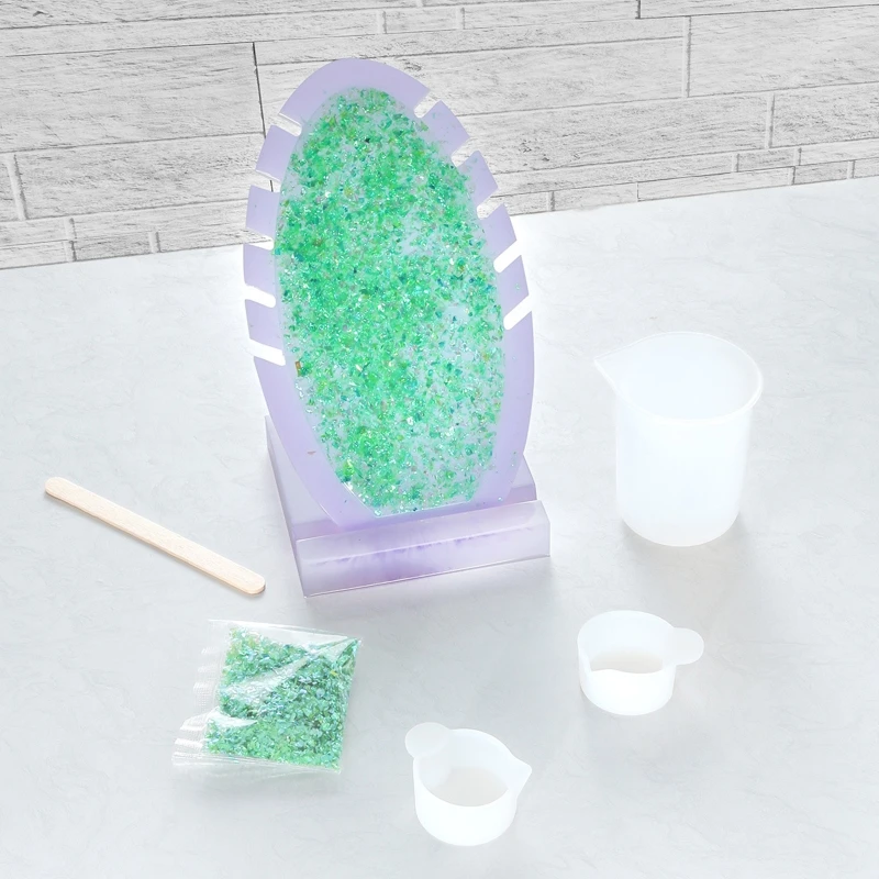 1 Set Leaf Shaped Jewelry Necklace Storage Display Stand Epoxy Resin Mold Handmade Ornaments Silicone Mould DIY Crafts
1 Set Leaf Shaped Jewelry Necklace Storage Display Stand Epoxy Resin Mold Handmade Ornaments Silicone Mould DIY Crafts