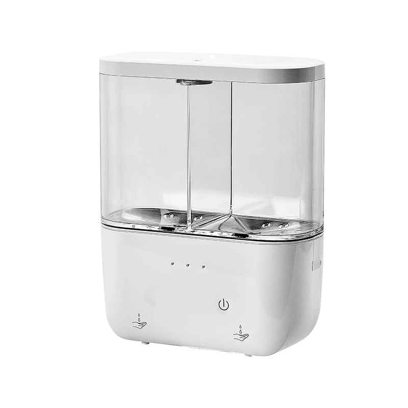 Автоматический дозатор мыла, шампунь, гель для душа, моющее средство для мытья посуды, настенный двойной головной интеллектуальный электрический датчик
Автоматический дозатор мыла, шампунь, гель для душа, моющее средство для мытья посуды, настенный двойной головной интеллектуальный электрический датчик