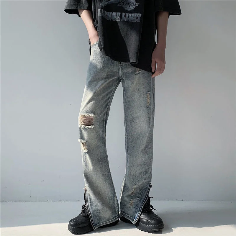 Summer Ripped Jeans Men Slim Fashion Casual Straight Jeans Mens Japanese Streetwear Loose Hip Hop Hole Denim Pants Mens Trousers
Summer Ripped Jeans Men Slim Fashion Casual Straight Jeans Mens Japanese Streetwear Loose Hip Hop Hole Denim Pants Mens Trousers