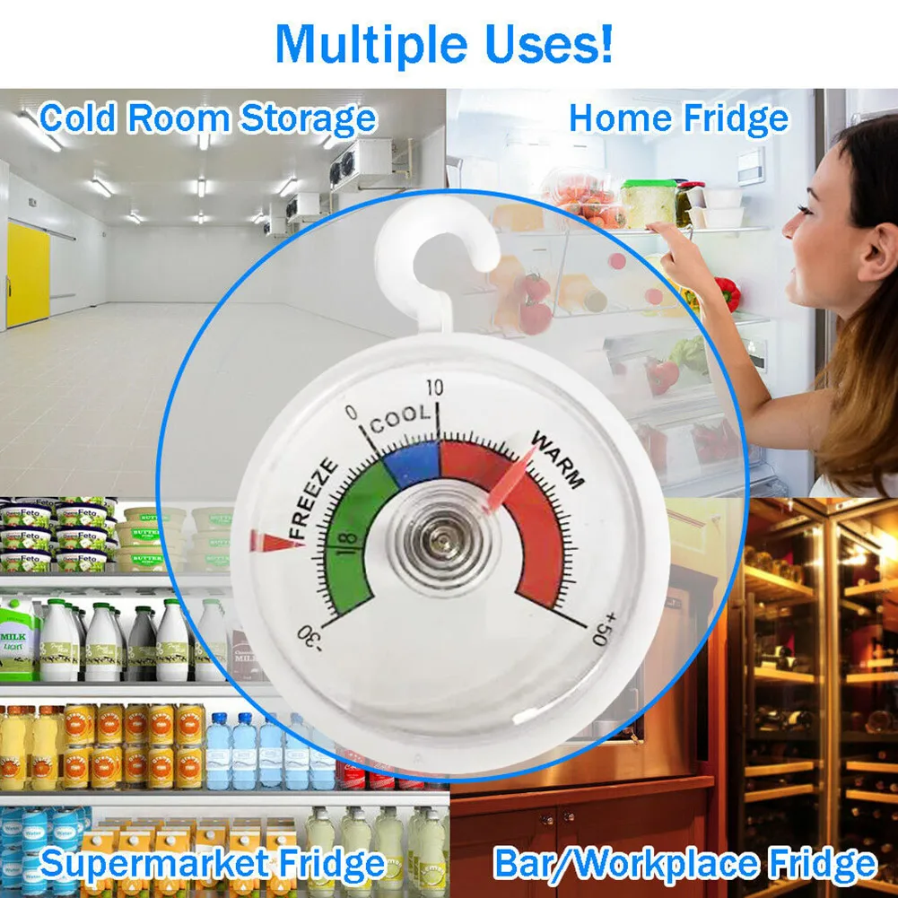 Fridge Thermometer For Indoor Freezer Fridge Refrigerator With Hanging Hook Home Kitchen Thermometer Kitchen Supplies
Fridge Thermometer For Indoor Freezer Fridge Refrigerator With Hanging Hook Home Kitchen Thermometer Kitchen Supplies