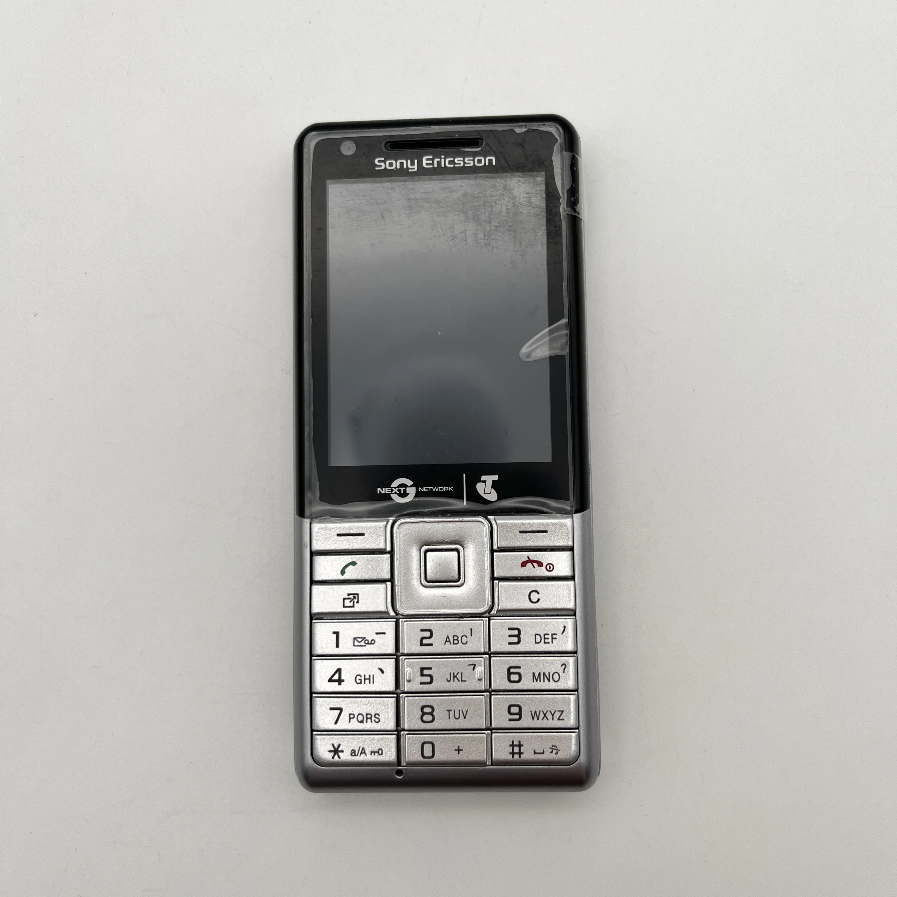 Оригинальный Восстановленный сотовый телефон Sony Ericsson J105 Naite GreenHeart 2 дюйма МП |