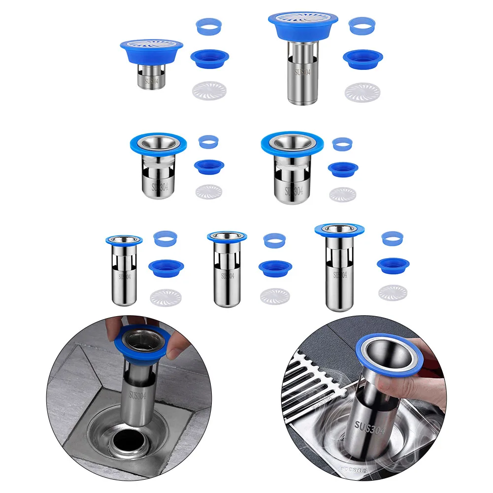 Stainless Steel Floor Drain Core Water Sealing Silicone Deodorization Drain Plug Insect Blockage Proof Filter Plug For Bathroom
Stainless Steel Floor Drain Core Water Sealing Silicone Deodorization Drain Plug Insect Blockage Proof Filter Plug For Bathroom