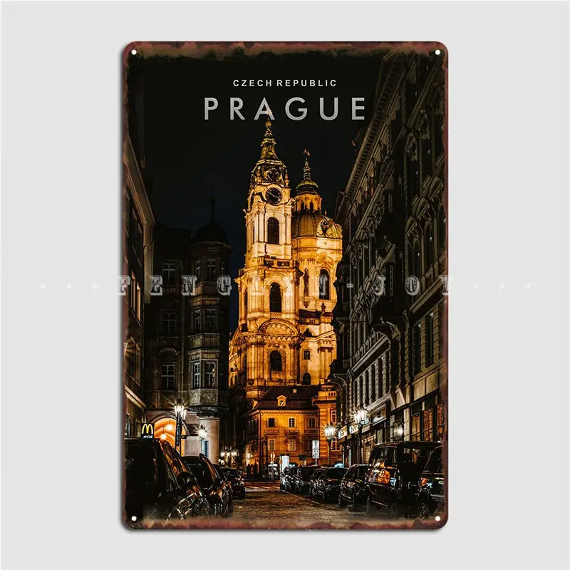 Prague City Night Metal Sign Pub Pub Garage Customize Wall Plaque Tin Sign Poster
Prague City Night Metal Sign Pub Pub Garage Customize Wall Plaque Tin Sign Poster