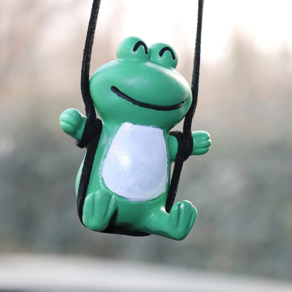 Car Frog Pendant Cute Swing Frog Pendant Rearview Mirror Decoration Auto Car Interior Accessory Decoration Birthday Present
Car Frog Pendant Cute Swing Frog Pendant Rearview Mirror Decoration Auto Car Interior Accessory Decoration Birthday Present