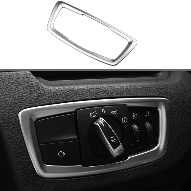 Car Headlight Switch Protection Trim Headlights Switch Decoration Circle Sticker for BMW X1 F48 2016-2022 LHD Accessories
Car Headlight Switch Protection Trim Headlights Switch Decoration Circle Sticker for BMW X1 F48 2016-2022 LHD Accessories