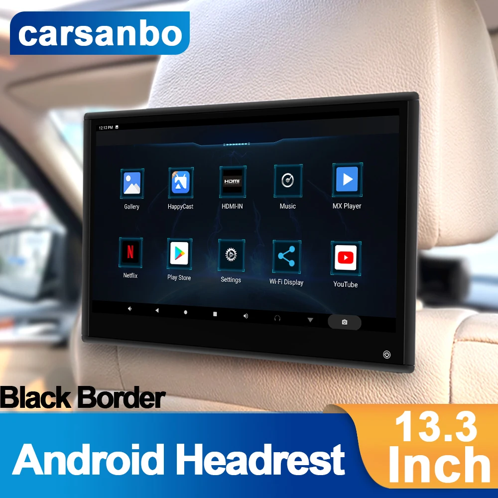 Carsanbo 13,3 дюймов Android подголовник Автомобильный дисплей Запчасти 4K MP5 мониторы 1080P видео WIFI Bluetooth HDMI Airplay планшет мультимедиа
Carsanbo 13,3 дюймов Android подголовник Автомобильный дисплей Запчасти 4K MP5 мониторы 1080P видео WIFI Bluetooth HDMI Airplay планшет мультимедиа