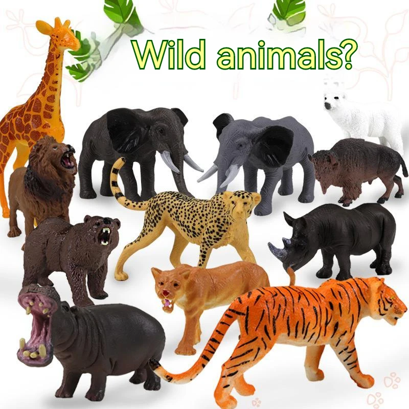12 шт., искусственных животных в стиле сафари
12 шт., искусственных животных в стиле сафари