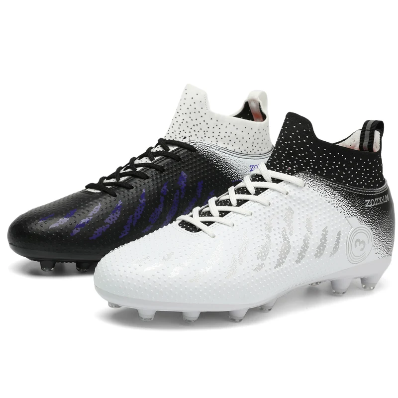 Professional gender-neutral football shoes, spikes TF high ankle football boots, outdoor lawn shoes spikes football shoes size 3
Professional gender-neutral football shoes, spikes TF high ankle football boots, outdoor lawn shoes spikes football shoes size 3