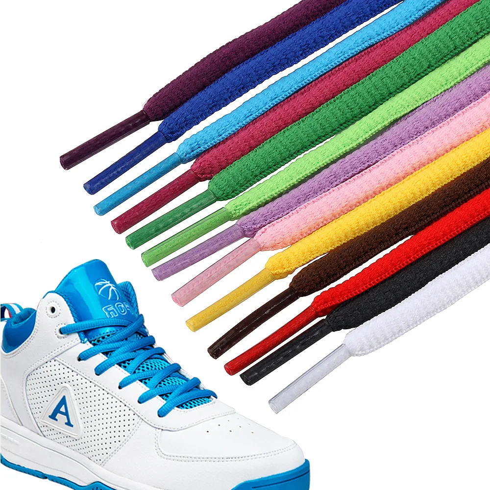 Men's And Women's Sports Shoelaces Color Flat Semicircular Shoelace Suitable For All Shoes Round Laces 26 Colors 1 Pair
Men's And Women's Sports Shoelaces Color Flat Semicircular Shoelace Suitable For All Shoes Round Laces 26 Colors 1 Pair