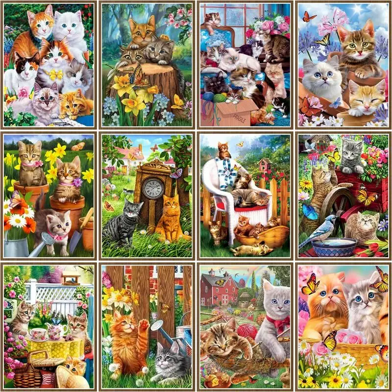 Алмазная 5D картина «сделай сам», алмазная вышивка, кот, животное, ручная работа, подарок, вышивка крестиком, мозаика стразы, рисование, украшение для дома 
Алмазная 5D картина «сделай сам», алмазная вышивка, кот, животное, ручная работа, подарок, вышивка крестиком, мозаика стразы, рисование, украшение для дома