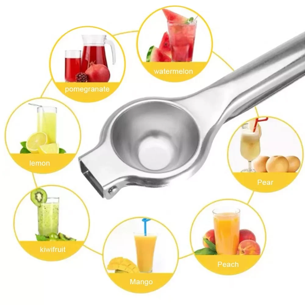 Stainless Steel Lemon Fruits Squeezer Orange Hand Manual Juicer Kitchen Tools Lemon Juicer Orange Queezer Juice Fruit Pressing
Stainless Steel Lemon Fruits Squeezer Orange Hand Manual Juicer Kitchen Tools Lemon Juicer Orange Queezer Juice Fruit Pressing