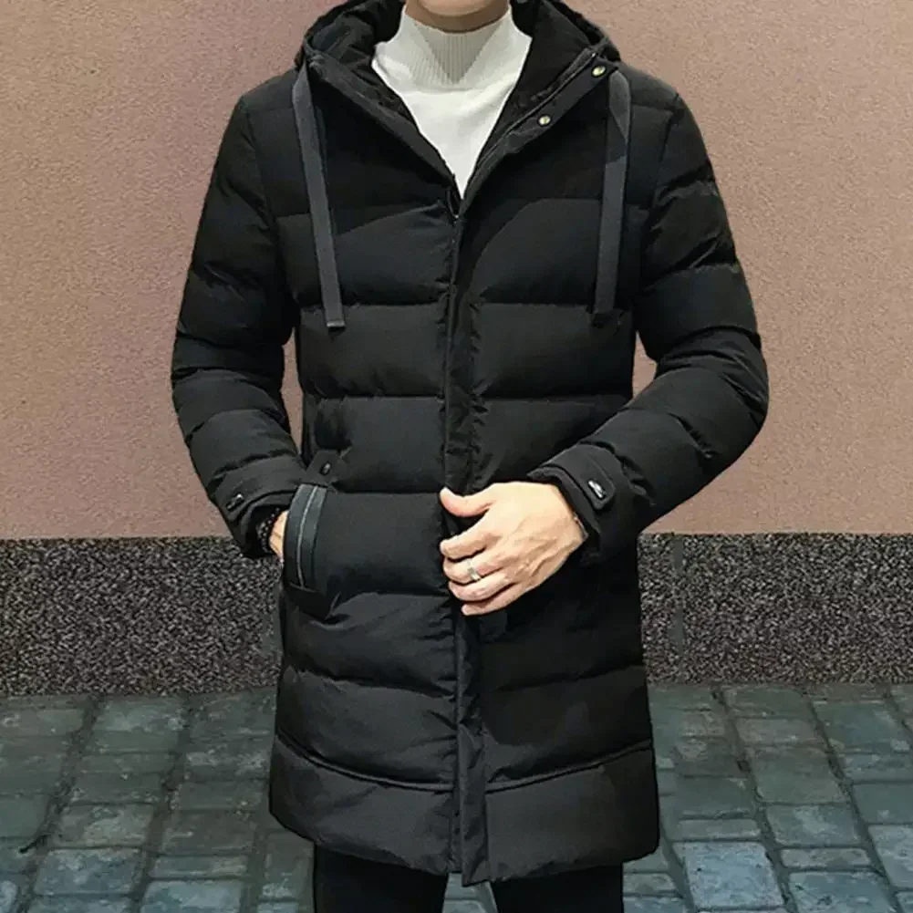 Cotton Coat with High Collar Windproof Cotton Coat with High Collar Warmth Men's Winter Parka Hooded Down Coat for Outdoor Snow
Cotton Coat with High Collar Windproof Cotton Coat with High Collar Warmth Men's Winter Parka Hooded Down Coat for Outdoor Snow