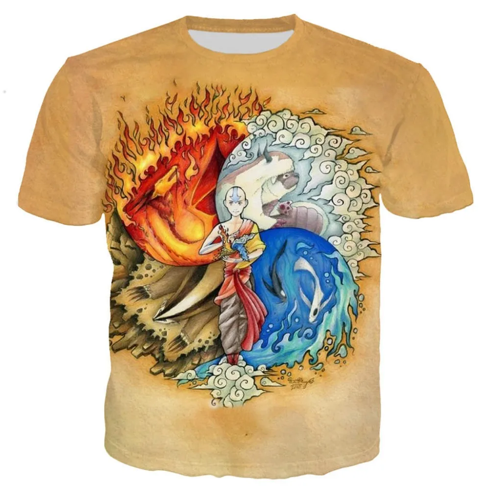 Fashion Cool T Shirt Men/women Anime Avatar 3D Printed T-shirts Men/women Harajuku Style Tshirt Streetwear Oversized T Shirt Top
Fashion Cool T Shirt Men/women Anime Avatar 3D Printed T-shirts Men/women Harajuku Style Tshirt Streetwear Oversized T Shirt Top