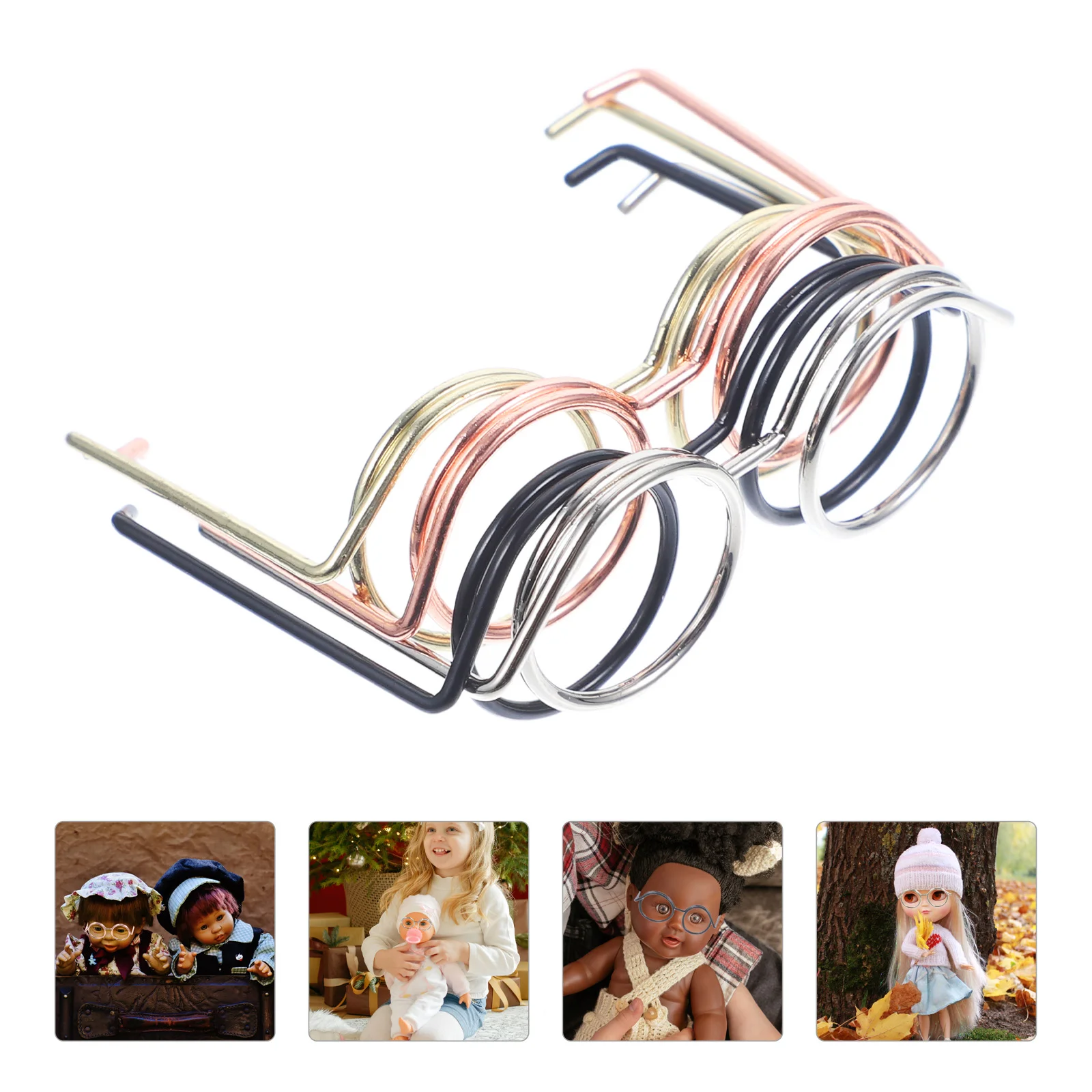 20pcs Mini Glasses Tiny Eyeglasses Dress Up Eyewear Costume Accessories Eyes for knitted toys
20pcs Mini Glasses Tiny Eyeglasses Dress Up Eyewear Costume Accessories Eyes for knitted toys