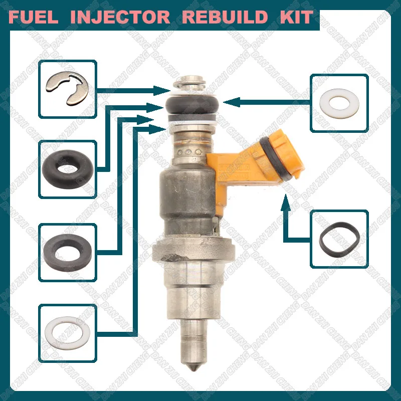 Fuel Injectors Seals O-Ring Repair Filters for Toyota 2JZFSE,1JZFSE 23250-46140 23209-49066 23209-49065
Fuel Injectors Seals O-Ring Repair Filters for Toyota 2JZFSE,1JZFSE 23250-46140 23209-49066 23209-49065