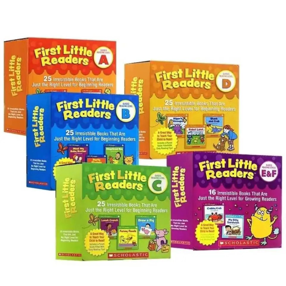 5 Box 116 Books/Set New Point-to-read version supports Little Master First Little Readers kindergarten hot Preschool education 
5 Box 116 Books/Set New Point-to-read version supports Little Master First Little Readers kindergarten hot Preschool education
