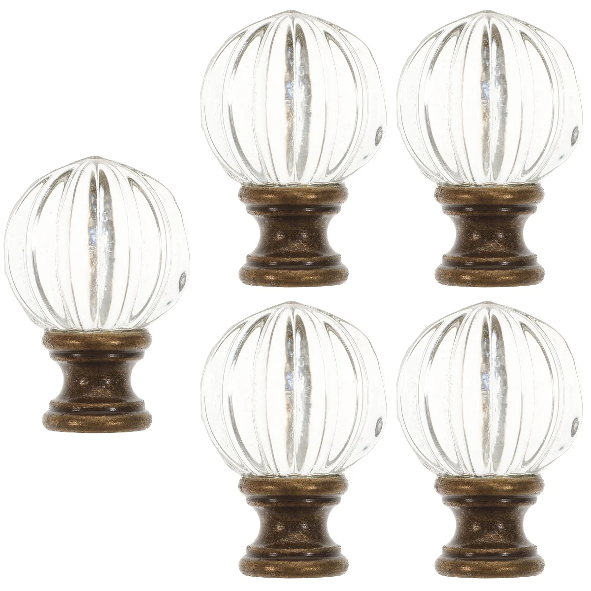 5 Count Lamp Top Decoration Shade Floor Lamps Finials Caps Tapped Light Desk Copper Knob Holder Harp
5 Count Lamp Top Decoration Shade Floor Lamps Finials Caps Tapped Light Desk Copper Knob Holder Harp