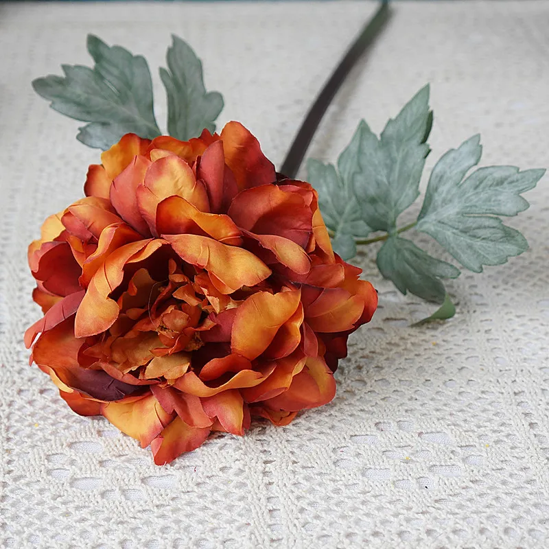 52cm Single Branch Artificial Peony Flowers Beautiful Silk Roses Wedding Home Table Decor Arrange Fake Plants
52cm Single Branch Artificial Peony Flowers Beautiful Silk Roses Wedding Home Table Decor Arrange Fake Plants
