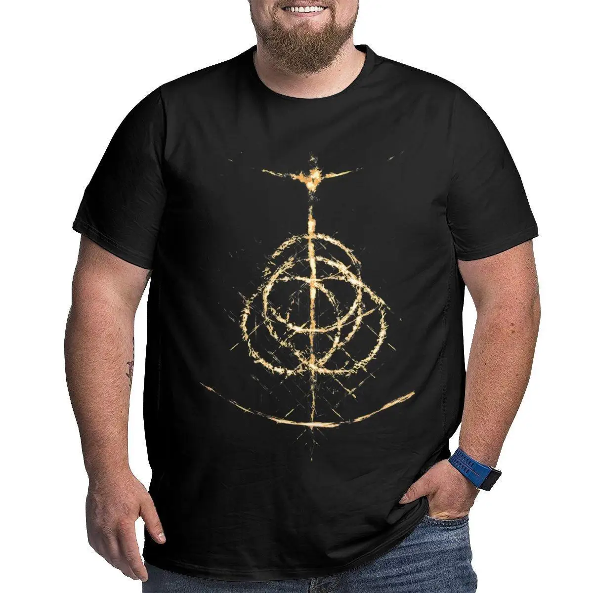Men T-Shirt Elden Ring Video Games Humor Pure Cotton Big Tall Tee Shirt Short Sleeve T Shirts Round Neck Clothing Plus Size
Men T-Shirt Elden Ring Video Games Humor Pure Cotton Big Tall Tee Shirt Short Sleeve T Shirts Round Neck Clothing Plus Size