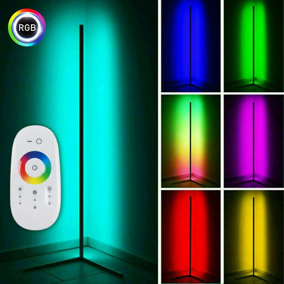 Современная светодиодная Напольная Лампа, меняющая цвет RGB, угловой светильник, настроение, ночная лампа с дистанционным управлением, внутр...
Современная светодиодная Напольная Лампа, меняющая цвет RGB, угловой светильник, настроение, ночная лампа с дистанционным управлением, внутр...