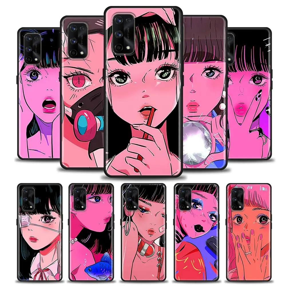 Super Cute Girl Anime Phone Case For OPPO Realme C1 C2 C3i C21 C21Y C25s C15 C11 C12 C20 XT GT GT2 X50 Narzo Pro Black Soft Capa
Super Cute Girl Anime Phone Case For OPPO Realme C1 C2 C3i C21 C21Y C25s C15 C11 C12 C20 XT GT GT2 X50 Narzo Pro Black Soft Capa