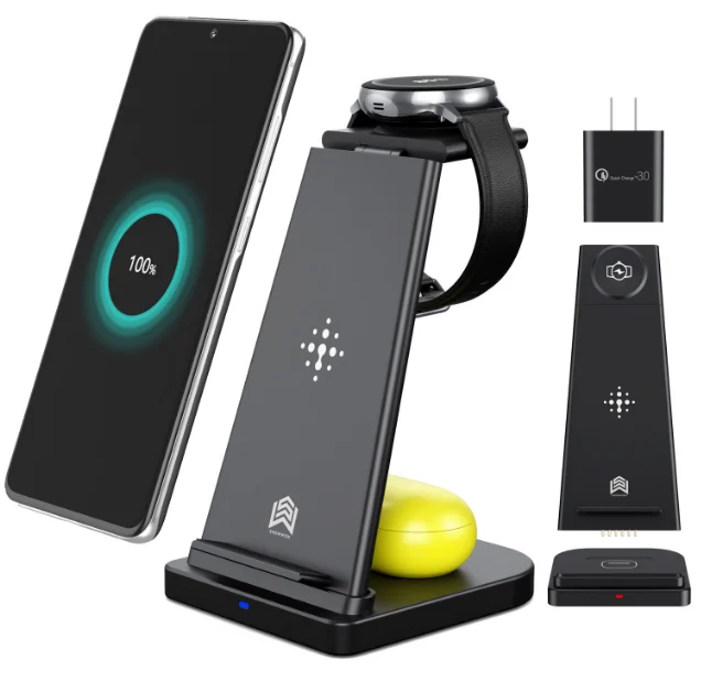 3 in1 Wireless Charger Stand For Samsung Note 20 S21 S10 Iphone 12 11 Fast Charge Station Galaxy Watch Gear S4 S3 S2 Buds Live
3 in1 Wireless Charger Stand For Samsung Note 20 S21 S10 Iphone 12 11 Fast Charge Station Galaxy Watch Gear S4 S3 S2 Buds Live